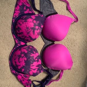 2 Victoria Secret Bras (34D) no padding